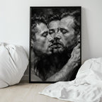 Three-Way Kiss — 18+ Queer Art Print