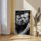 Three-Way Kiss — 18+ Queer Art Print