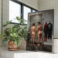 Tom Holland Spider-man and Punisher Shower, JMH Prints wall art print from JMH Prints