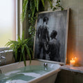 Shower Scene, Queer Men's Art Print wall art print from JMH Prints