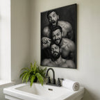 Bathroom Statement — Queer Toilet Art Print