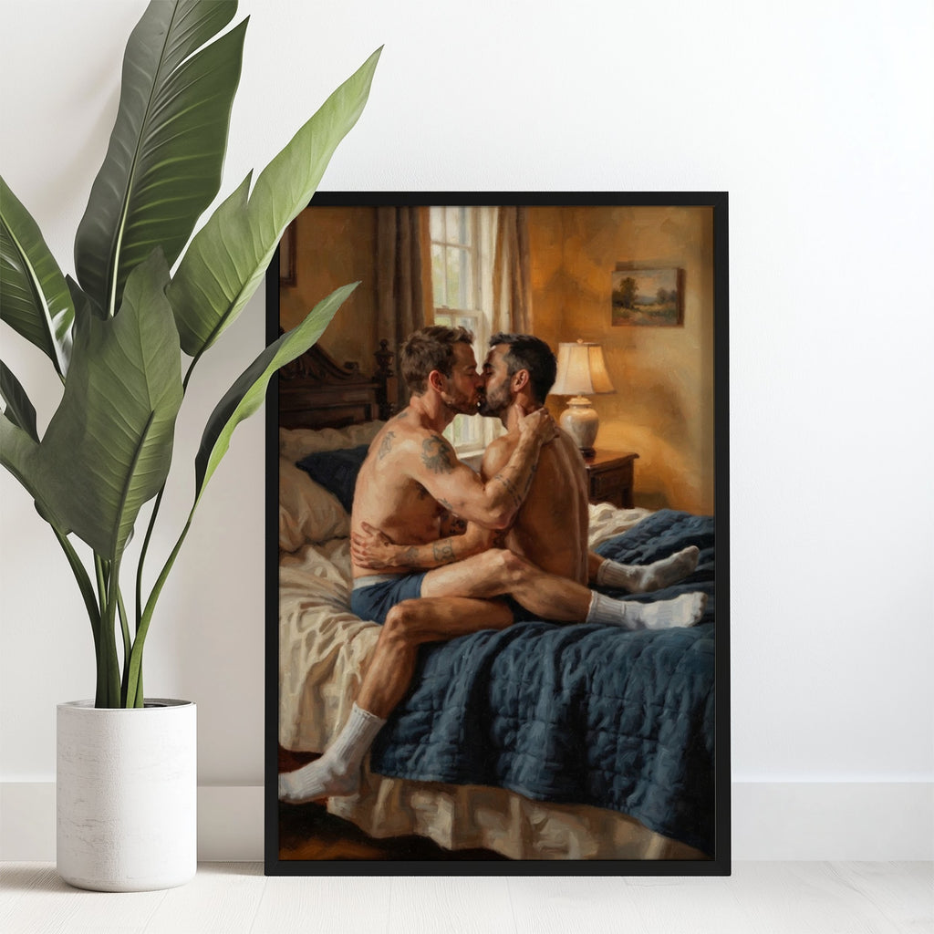 Queer Couple — 18+ Art Print