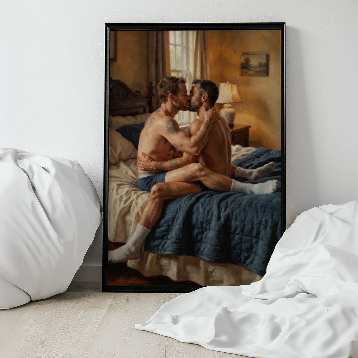 Queer Couple — 18+ Art Print