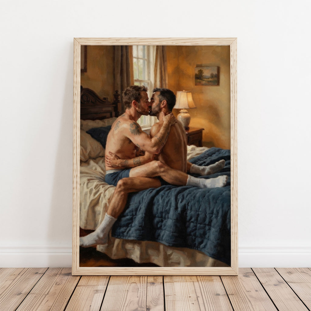 Queer Couple — 18+ Art Print