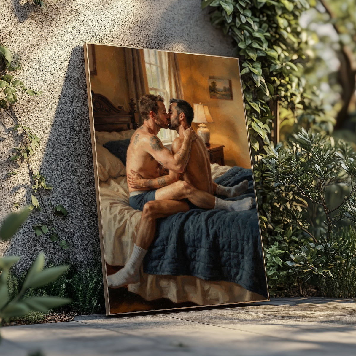Queer Couple — 18+ Art Print