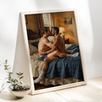 Queer Couple — 18+ Art Print