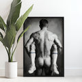 White Socks, Male Figure Art Print wall art print from JMH Prints