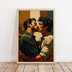 Vintage Kiss — Queer Art Print
