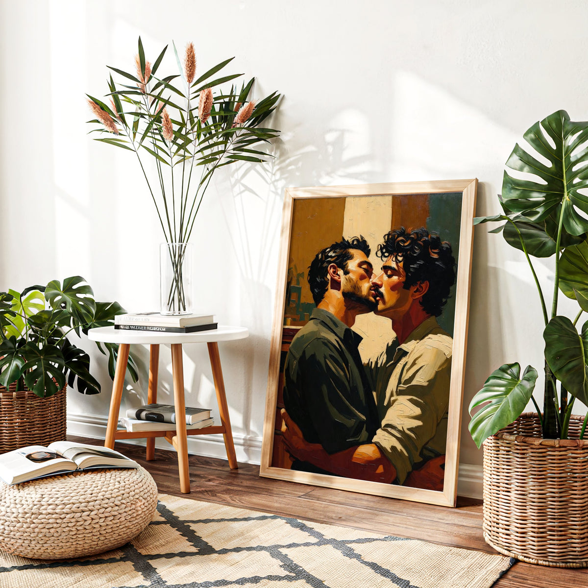 Vintage Kiss — Queer Art Print