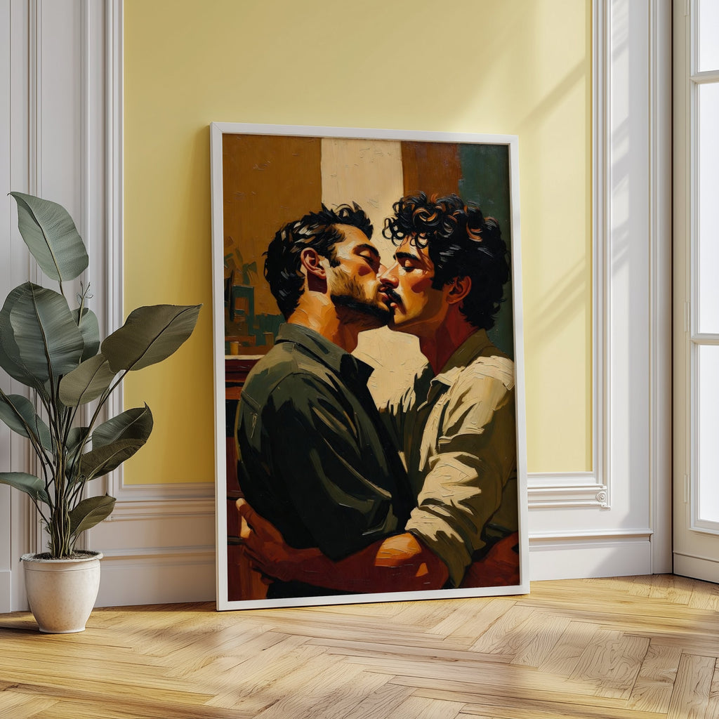 Vintage Kiss — Queer Art Print