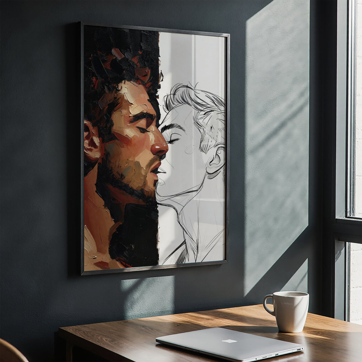 The Kiss — Queer Art Print