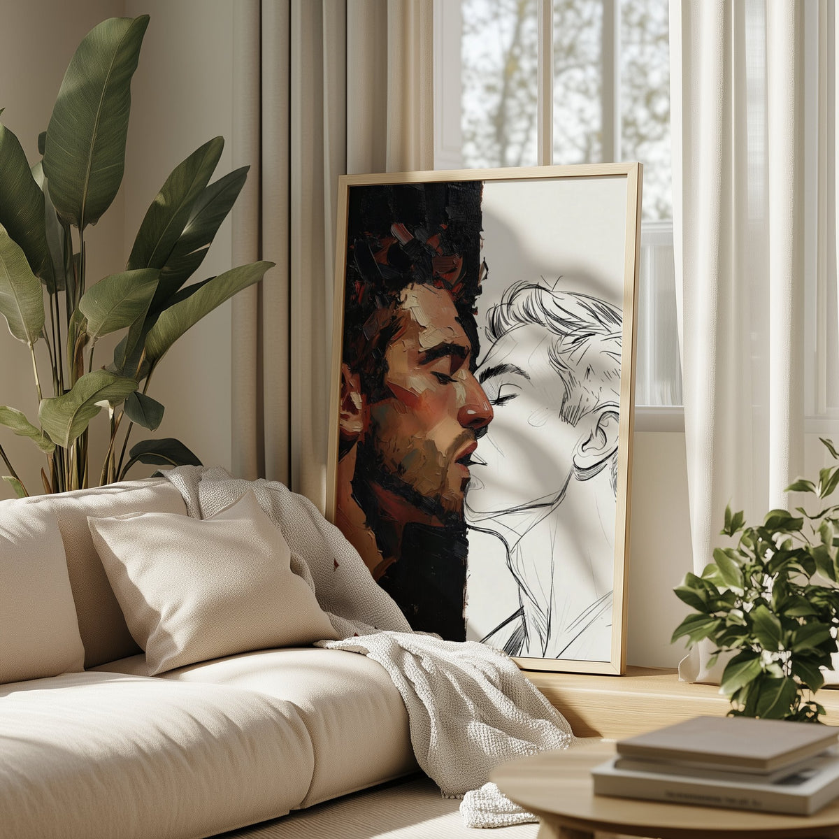 The Kiss — Queer Art Print