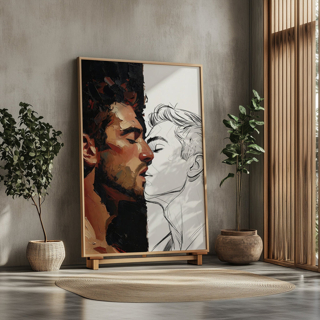 The Kiss — Queer Art Print