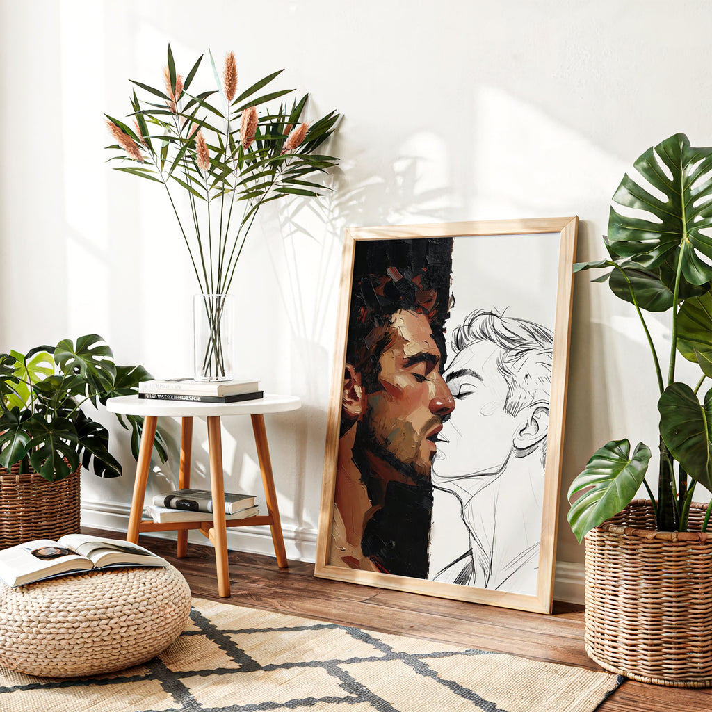 The Kiss — Queer Art Print