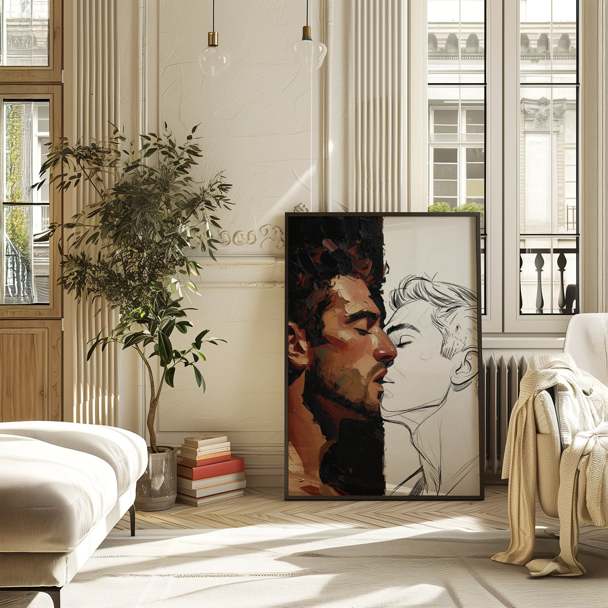 The Kiss — Queer Art Print
