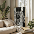 Bearded Man, 18+ Gay Men's Art Print wall art print from JMH Prints