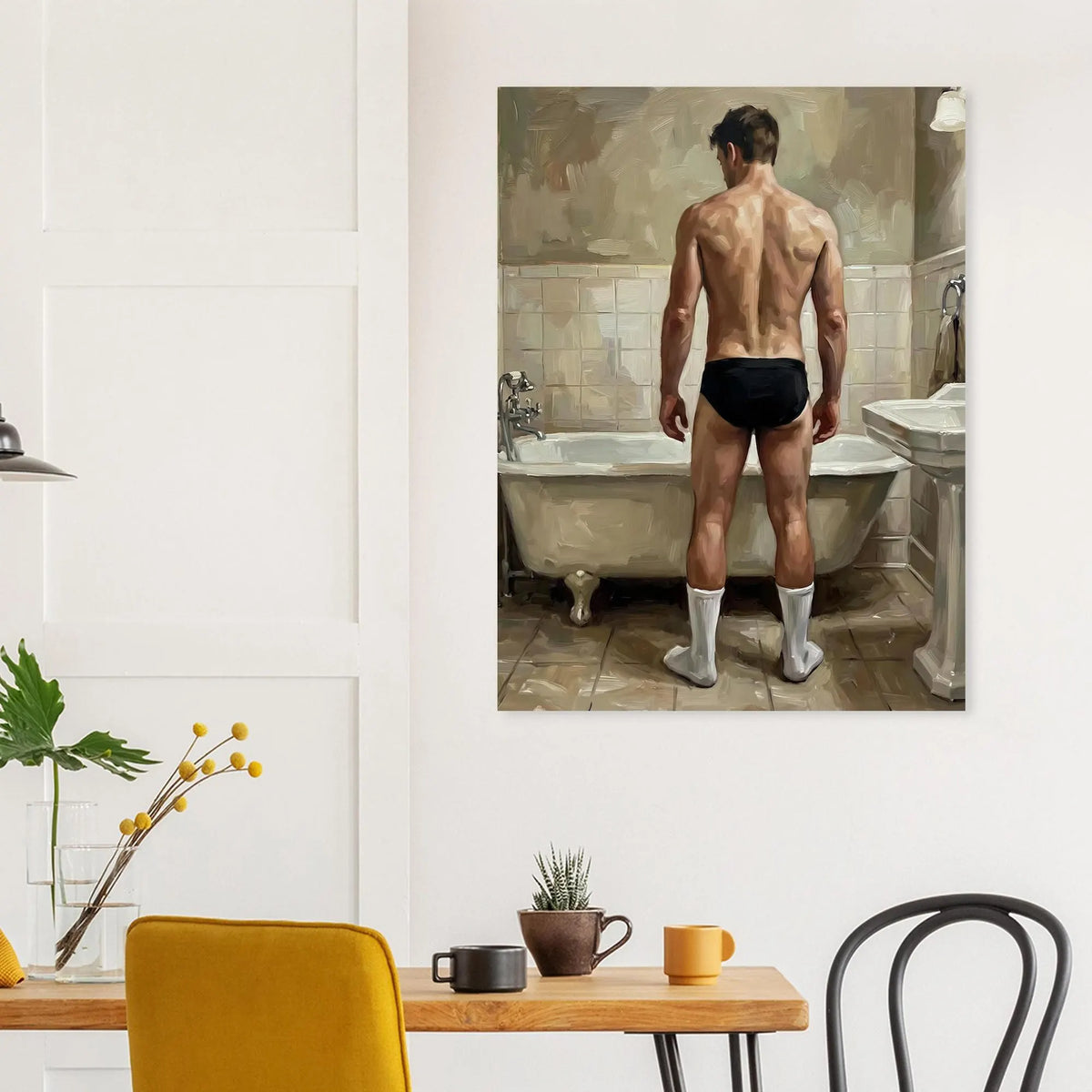 Man in Briefs — 18+ Gay Men's Art Print
