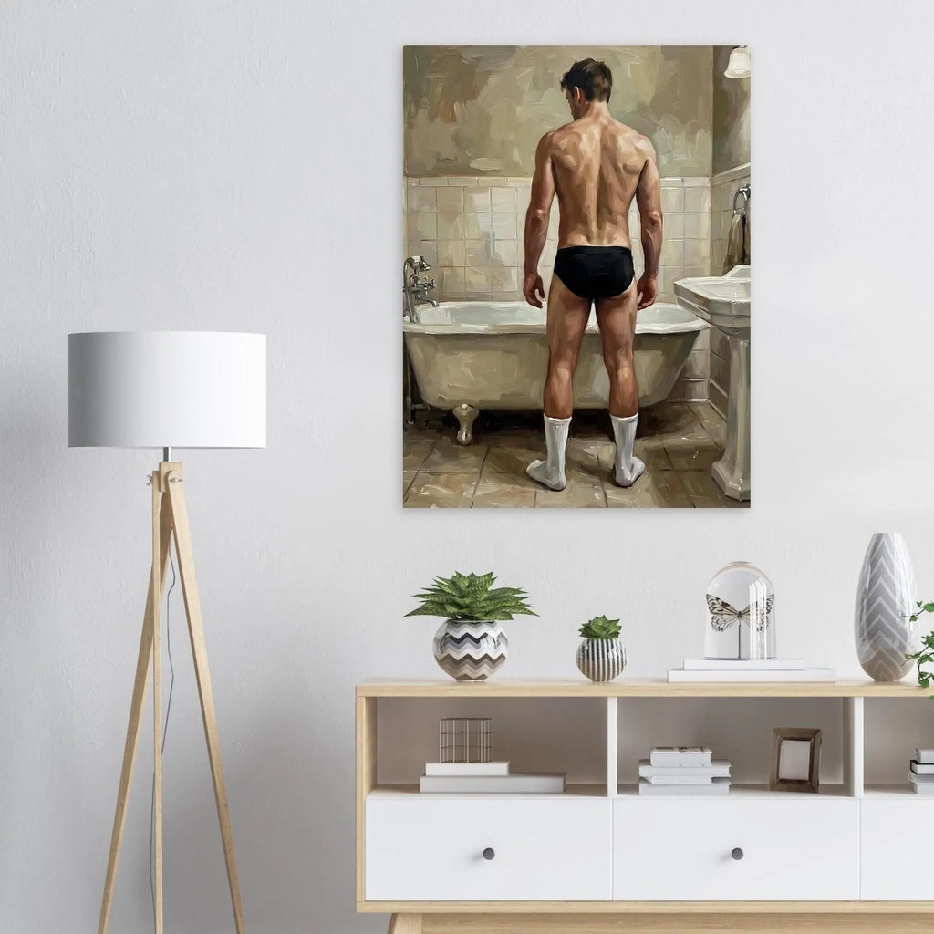 Man in Briefs — 18+ Gay Men's Art Print