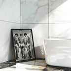 Three Men in the Shower — 18+ Art Print