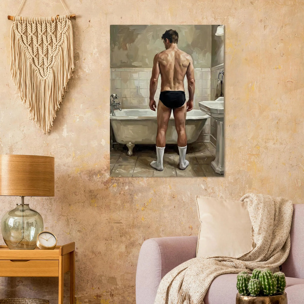 Man in Briefs — 18+ Gay Men's Art Print