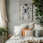 White Socks & Briefs — Black & White Gay Art