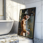 Man in the Shower — Queer Men's Art Print