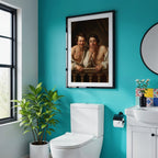 Queer Bathroom — LGBTQ+ Wall Art