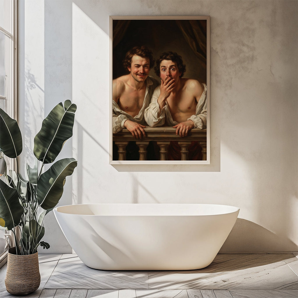 Queer Bathroom — LGBTQ+ Wall Art
