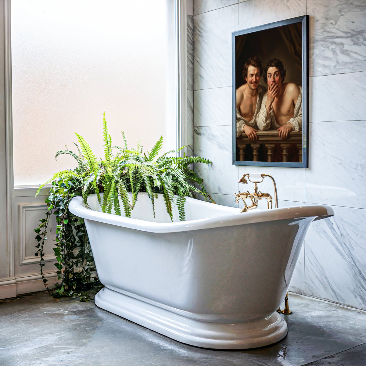 Queer Bathroom — LGBTQ+ Wall Art