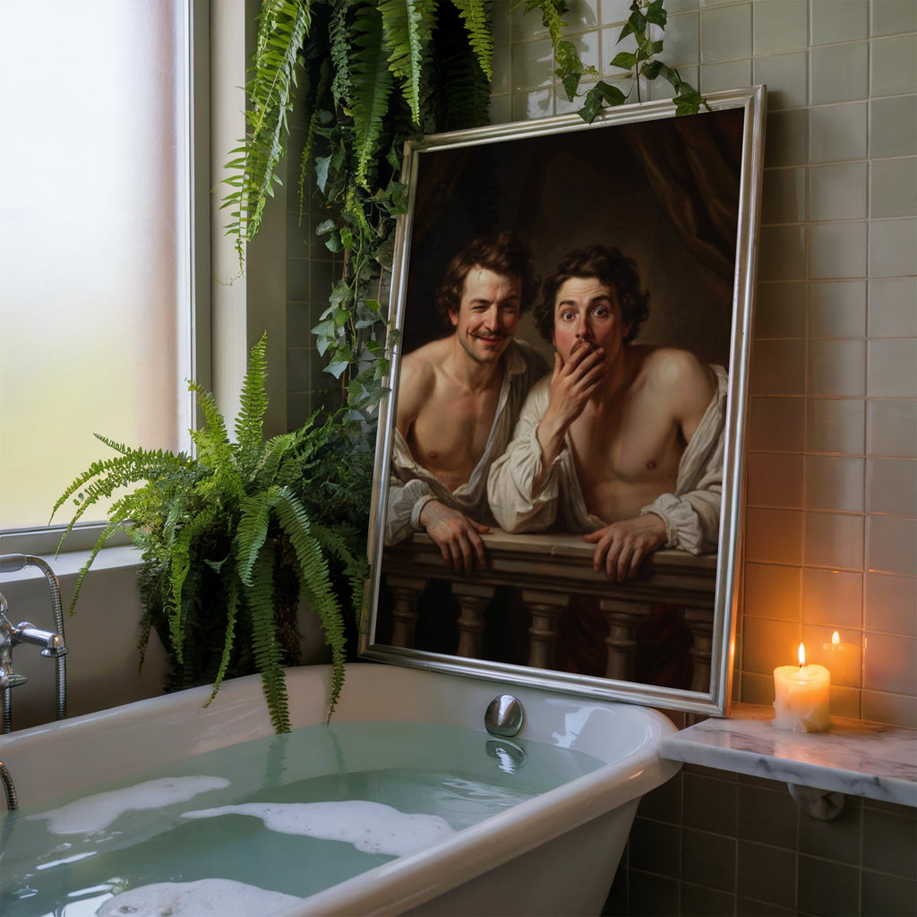 Queer Bathroom — LGBTQ+ Wall Art
